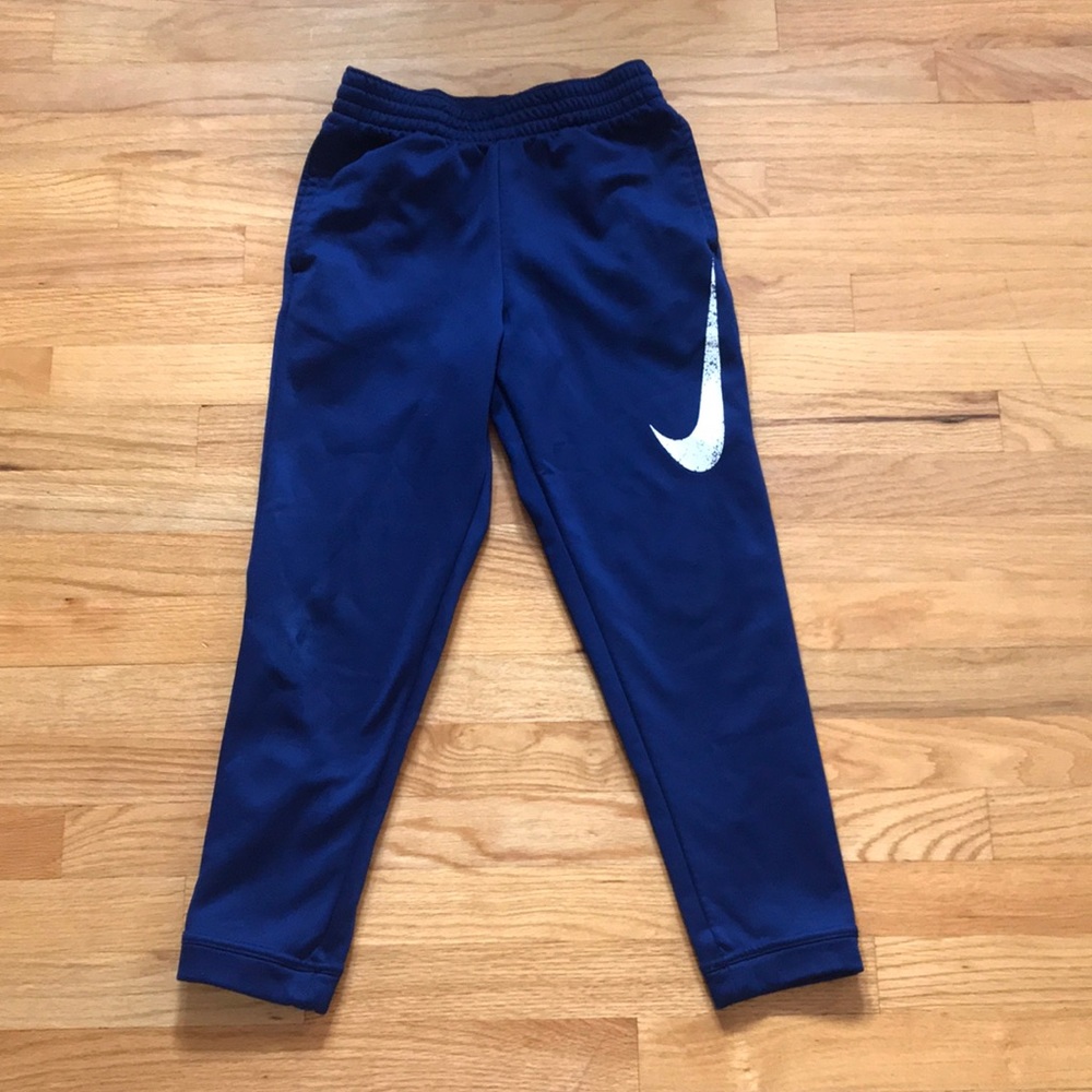 BOYS NAVY NIKE SWEATPANTS